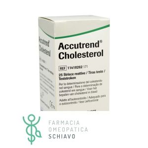 Accutrend Cholesterol For Home Self-monitoring 25 Reactive Strips
