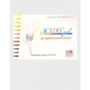 Acidif Moisturizing And Soothing Vaginal Gel 5 Disposable Applicators 5ml