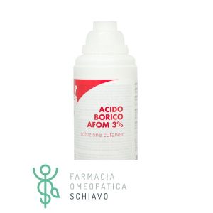Boric Acid Afom 3% Cutaneous Solution Bottle 500 Ml