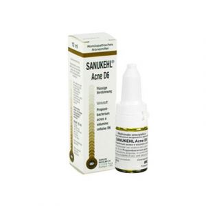 Imo Sanum Sanukehl Acne D6 Homeopathic Drops 10ml