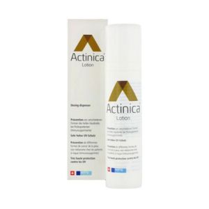Actinica lotion protective cream UVB sun rays and grapes 80 ml