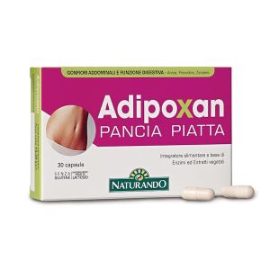 Adipoxan flat stomach food supplement 30 tablets