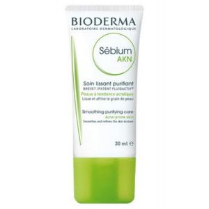 Sebium akn fluid sebum-regulating fluid cream for impure skin