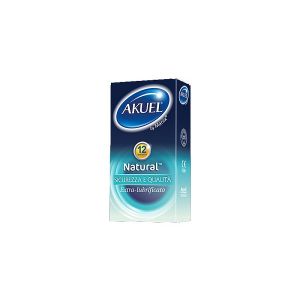 Akuel Natural Plus Extra Lubricated Condom 6 Pieces