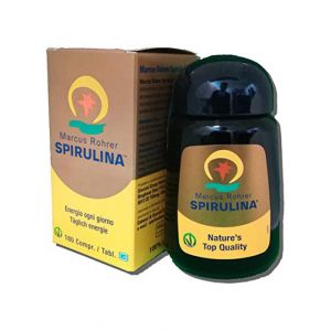 Spirulina Supplement Marcus Rohrer Food 180 Tablets