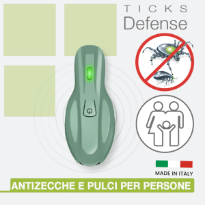 Ultrasonic Repeller for People Against Ticks and Fleas