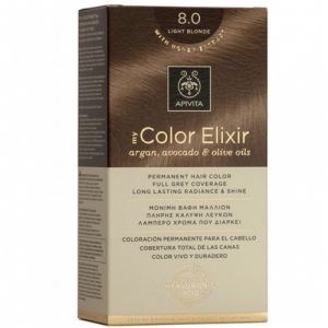 Elixir Apivita 8 Light Blonde Hair Dye