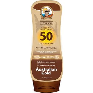 Instant Bronzer SPF 50 Australian Gold Sun Cream 237ml