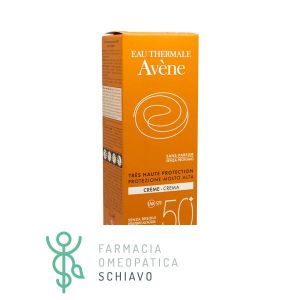 Avène Solar Face Cream Without Fragrance SPF 50+ Very High Protection 50 ml