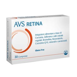 AVS Retina Supplement Of Plant Extracts 30 Tablets