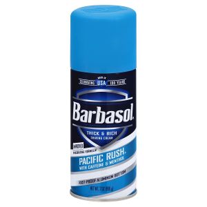 Barbasol Pacific Rush Moisturizing Shaving Foam 198g