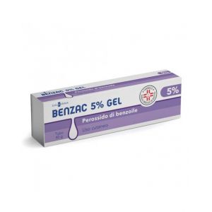 Benzac 5% benzoyl peroxide gel 40g