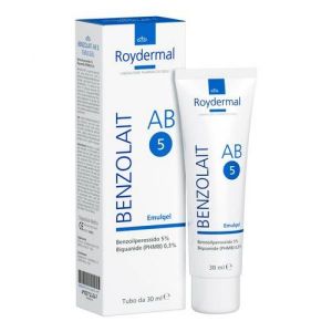 Benzolait ab5 emulgel treatment for oily and acne-prone skin 30 ml
