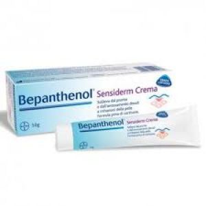 Bepanthenol sensiderm cream itching and redness of the skin