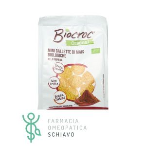 Fior Di Loto BioCroc Mini Paprika Flavored Corn Cakes 40g
