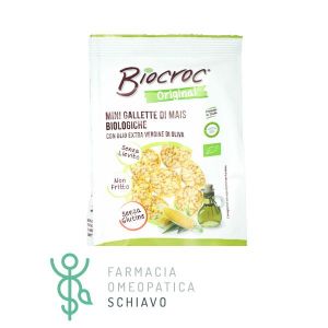 Fior Di Loto Biocroc Organic Mini Corn Cakes Extra Virgin Olive Oil 40g