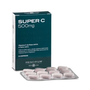 Bios Line Principium Super C 500 Supplement 24 Tablets