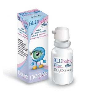 Blu Baby Free Eye Drops Ophthalmic Solution Spray 8ml