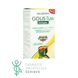 Body Spring Golis Tuss Syrup Supplement Dry and Oily Cough 150 Ml