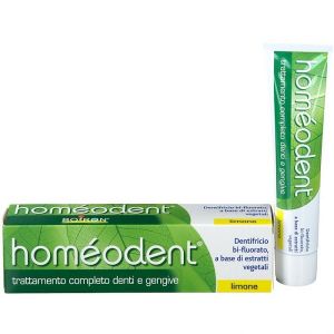 Boiron homeodent lemon bi-fluorinated toothpaste 75 ml