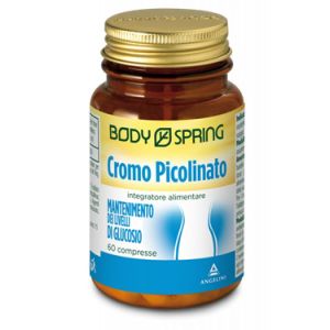Body spring bio chromium picolinate food supplement 60 tablets