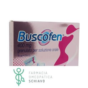 Buscofen Granules For Oral Solution 400mg Ibuprofen Analgesic 10 Sachets