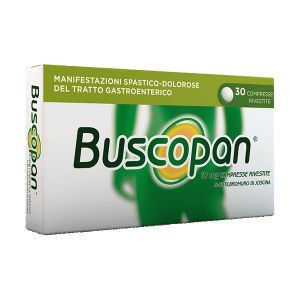 Buscopan 10mg Hyoscine Butylbromide Antispasmodic 30 Coated Tablets