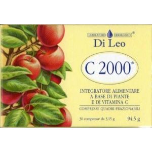 Herbal Laboratory Di Leo Vit C 2000 Food Supplement 30 Tablets