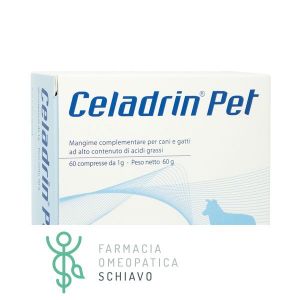 Ellegi Celadrin Pet Articular Supplement for Dogs and Cats 60 Tablets