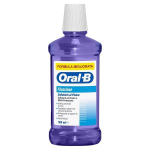 Fluorinse anti-caries mouthwash and oral-b plaque protection 500ml