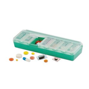 Compact Pillolbox Weekly Pillbox