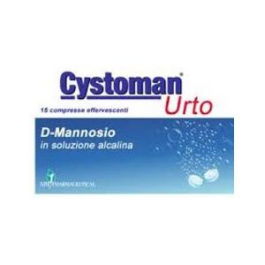 Cystoman shock urinary tract supplement 15 effervescent tablets