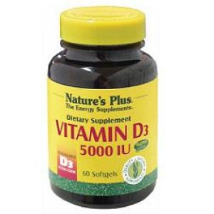 Nature's Plus Vitamin D3 5000 IU 60cps