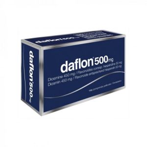 Daflon 500mg capillary fragility 120 tablets