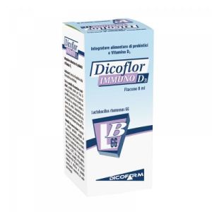 Dicoflor Immuno D3 Vitamin DE Probiotic Supplement 8ml