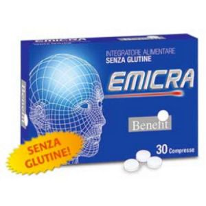 Emicra Supplement For Headache 30 Tablets Of 515 mg.