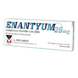 Enantyum 25mg 20 Coated Tablets