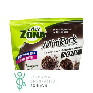 Enerzona MiniRock 40-30-30 Dark Chocolate 1 Minipack of 24g