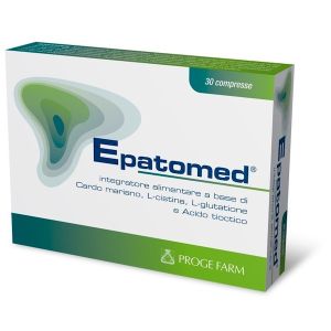 Epatomed Food Supplement 30 Cpr Liver Functionality