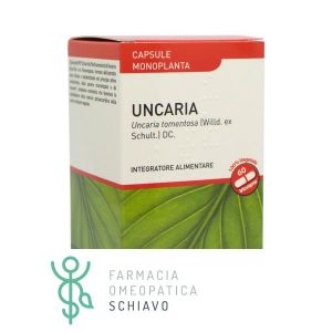 Erba Vita Uncaria tomentosa Immune Defenses Supplement 400 mg 60 Capsules