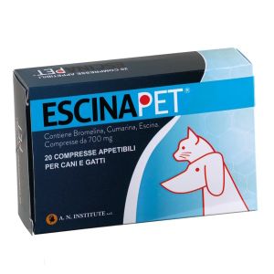 Escin Pet Supplement For Dogs And Cats 20 Palatable Tablets