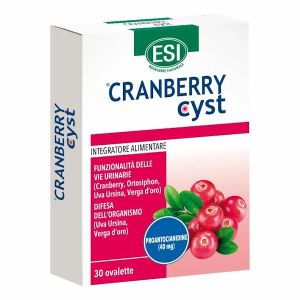 Esi Cranberry Cyst Urinary Tract Supplement 30 Ovalette