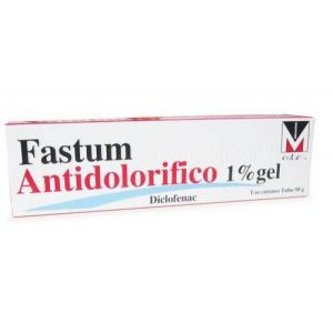 Fastum Painkiller Gel 1% Diclofenac Joint Pain 50g