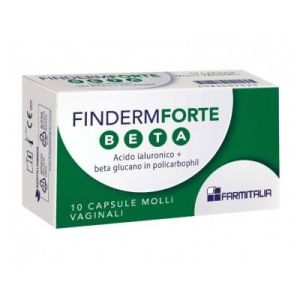 Finderm Forte Beta 10 capsule molli vaginali