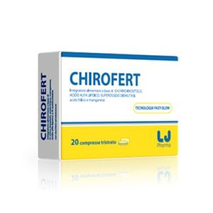 Lj pharma chirofert food supplement 20 tablets