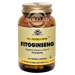 Fitoginseng Supplement 50 Vegetable Capsules