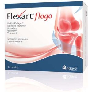 Agave Farmaceutici Flexart Flogo Food Supplement 14 Sachets