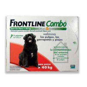 Frontline Combo Orange Spot On Dogs Xl For Dogs Over 40 Kg dosage 3 Pipettes X 4,02ml