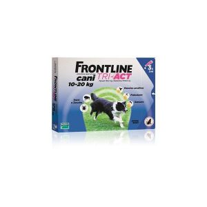 Frontline Tri-act Spot-on Solution Dogs 10-20 Kg 3 Single-dose Pipettes