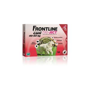 Frontline Tri-act Spot-on Solution Dogs 40-60 Kg 3 Single-dose Pipettes